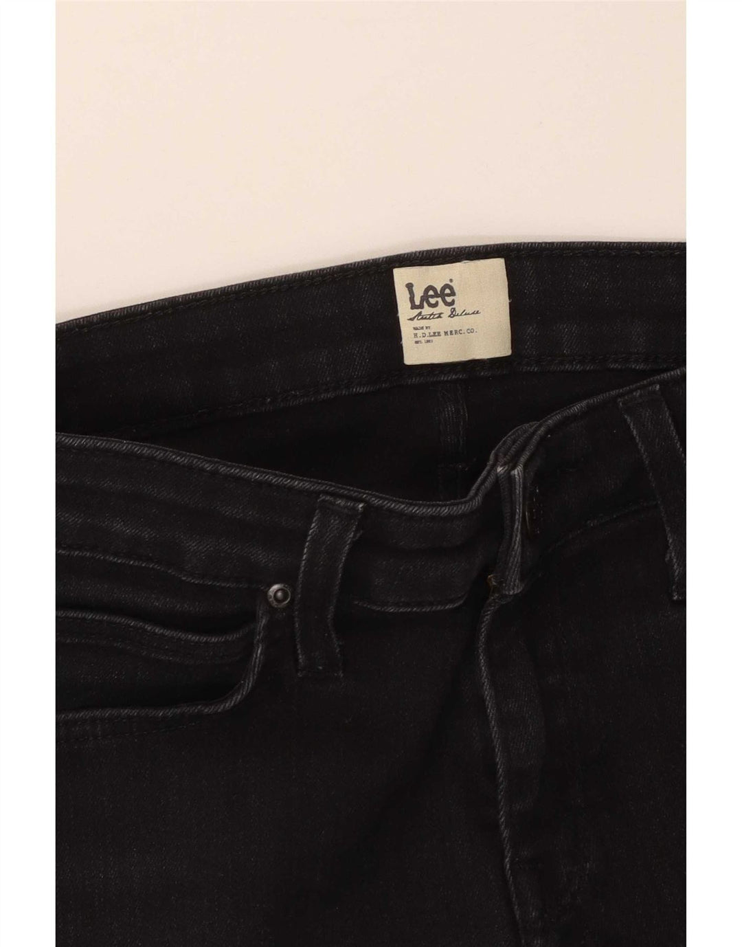Lee Γυναικείο Skinny Jeans W28 L30 Μαύρο