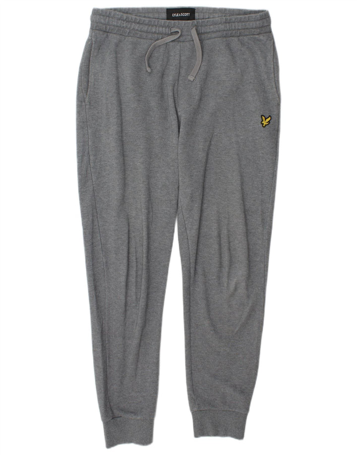 Lyle & Scott Ανδρική φόρμα παντελόνι Joggers Μεσαίο γκρι βαμβακερό