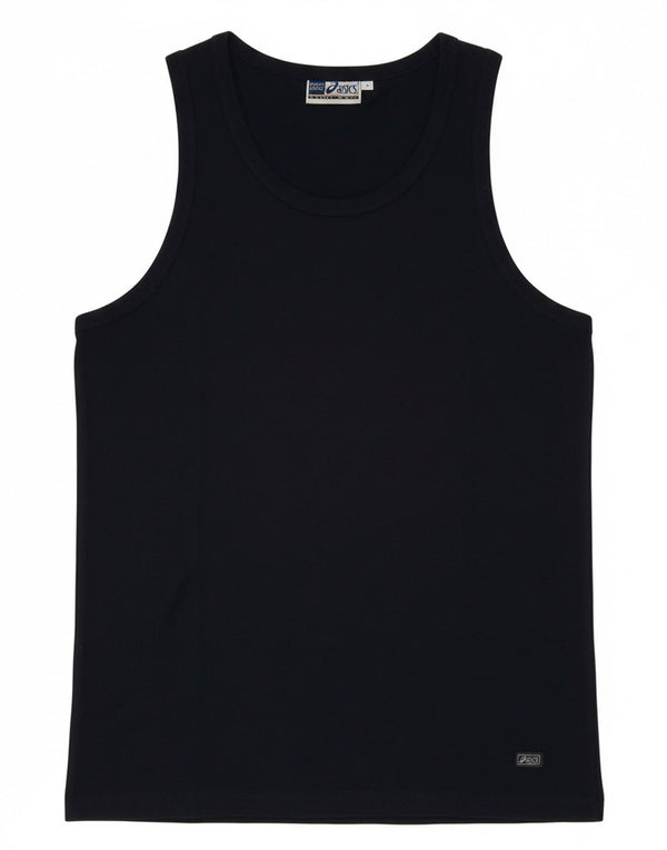 Asics Γυναικείο Γιλέκο UK 12 Βαμβακερό μεσαίο Navy Blue