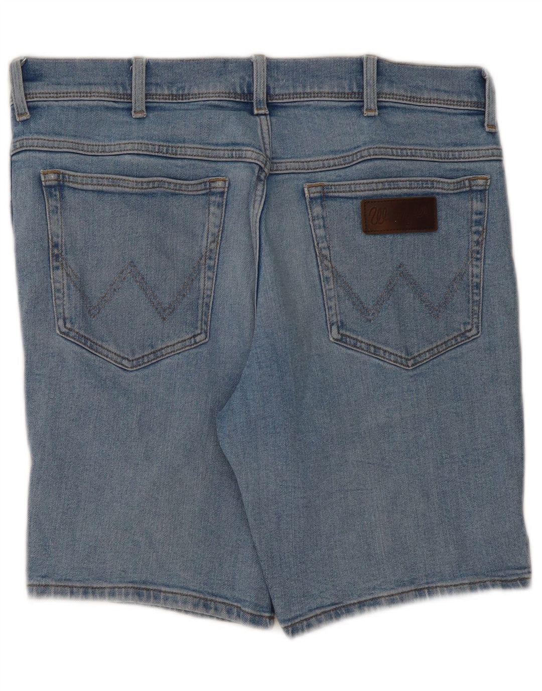 Wrangler Γυναικείο τζιν σορτς Texas W34 μεγάλο μπλε βαμβακερό