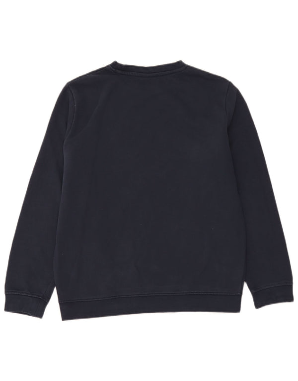 Γραφικό φούτερ Ellesse Boys Jumper 13-14 ετών Navy Blue Cotton