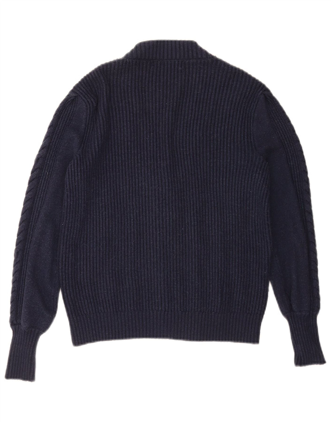 Marks & Spencer Γυναικεία ζακέτα πουλόβερ UK 10 Small Navy Blue Viscose