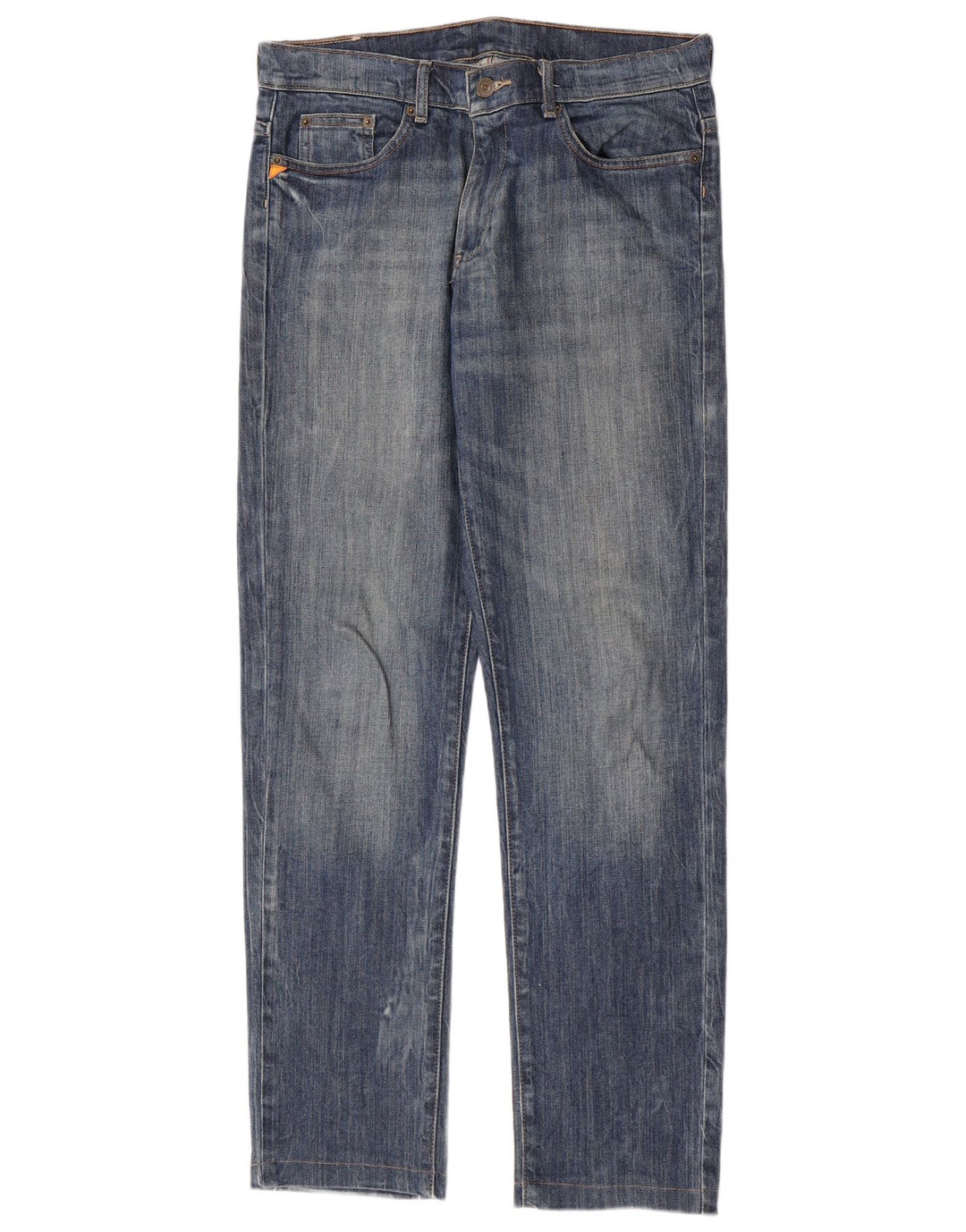 Ανδρικό τζιν Kappa Perfect Fit ίσιο W32 L31 Μπλε βαμβακερό