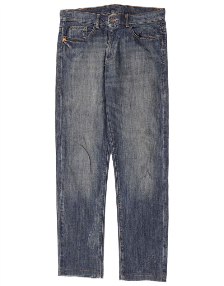 Ανδρικό τζιν Kappa Perfect Fit ίσιο W32 L31 Μπλε βαμβακερό