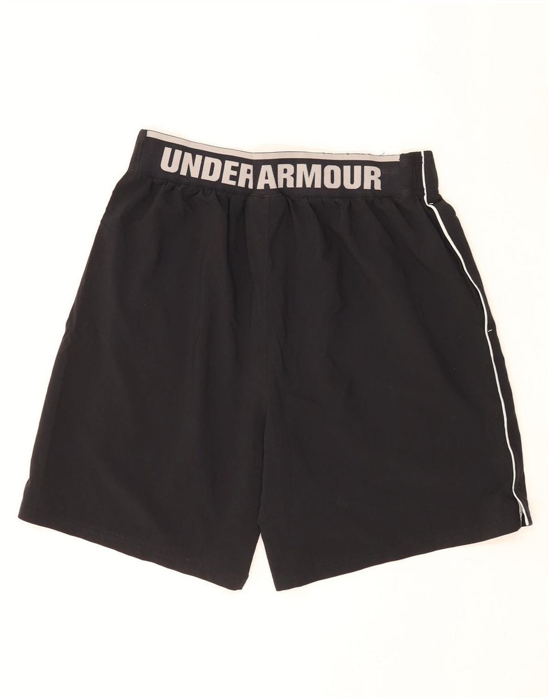 Ανδρικό γραφικό αθλητικό σορτς Under Armour Μεγάλο μαύρο χρώμα πολυεστέρα