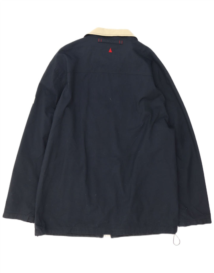 Musto Ανδρικό μπουφάν βροχής UK 40 Large Navy Blue Nylon