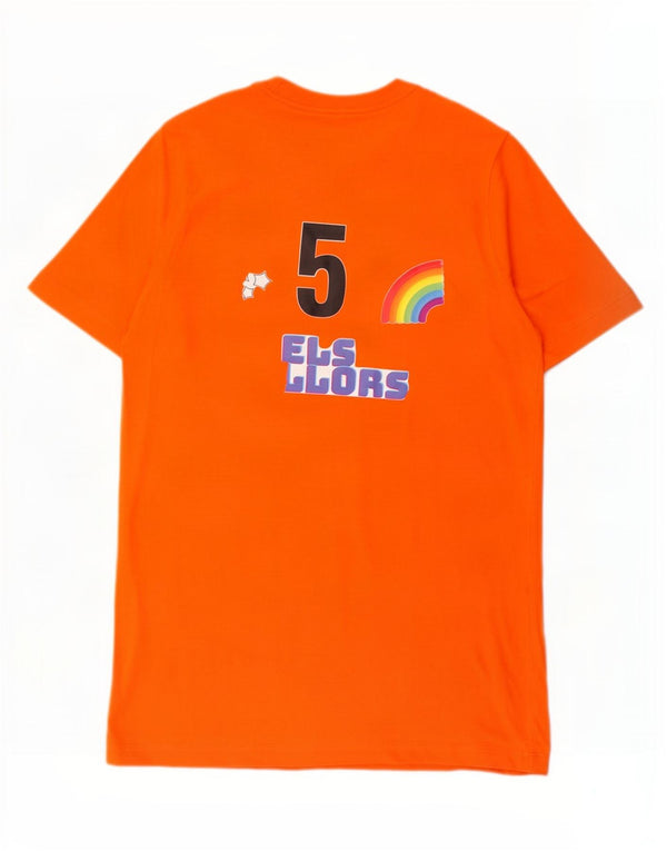 Μπλουζάκι Nike Boys Graphic T-shirt 13-14 ετών XL πορτοκαλί βαμβακερό
