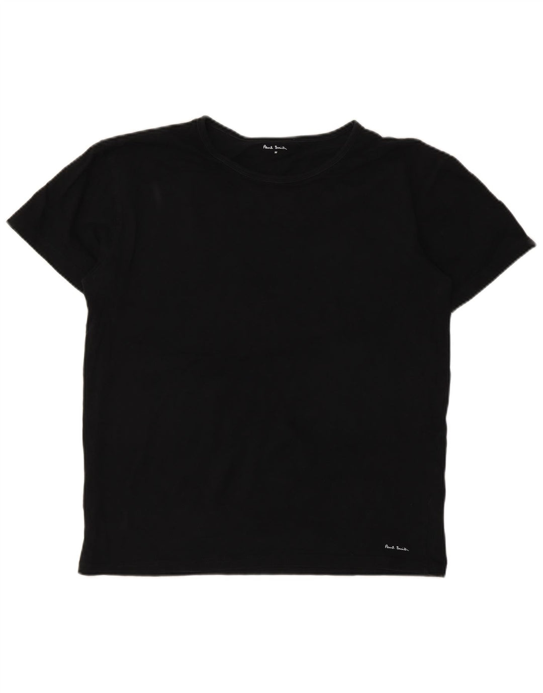 Paul Smith Γυναικείο T-Shirt Top UK 14 Medium Black Cotton