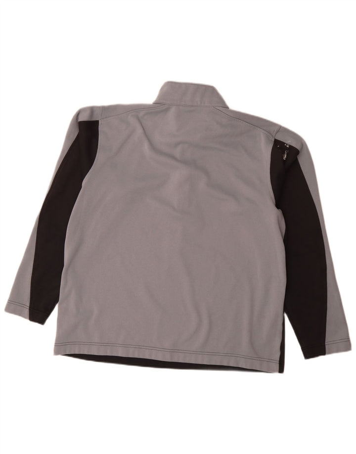 Ανδρική φόρμα πουλόβερ Nike Dri Fit Top UK 42/44 Large Grey Colourblock