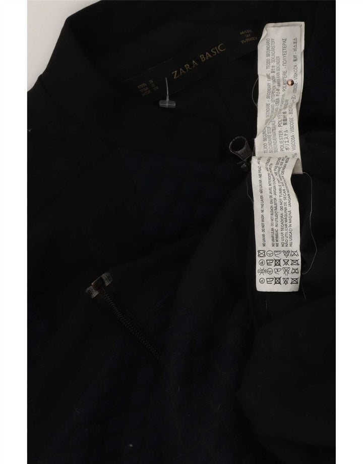 Zara Γυναικείο μπουφάν μπουφάν UK 10 Small Navy Blue Colourblock