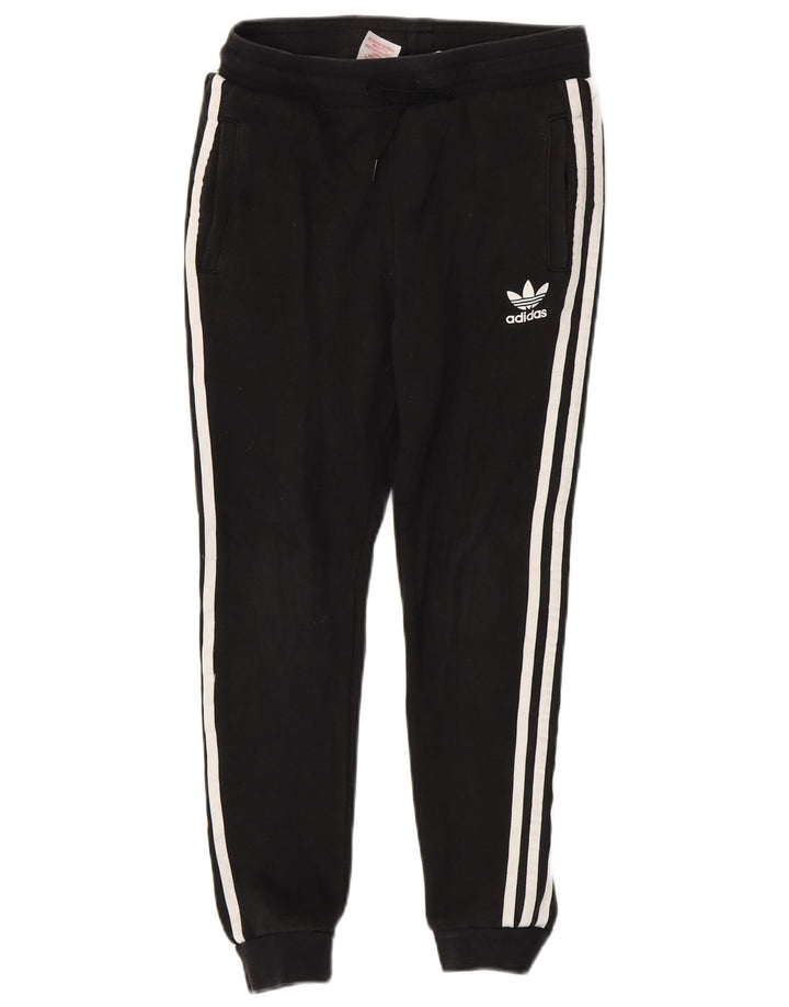 ADIDAS για αγόρια αθλητικά παντελόνια Joggers 11-12 ετών μαύρο βαμβακερό