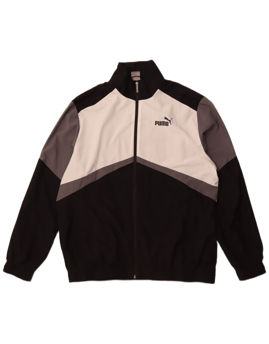 Ανδρική φόρμα Puma Top Jacket XL Μαύρο Colourblock Πολυεστέρας