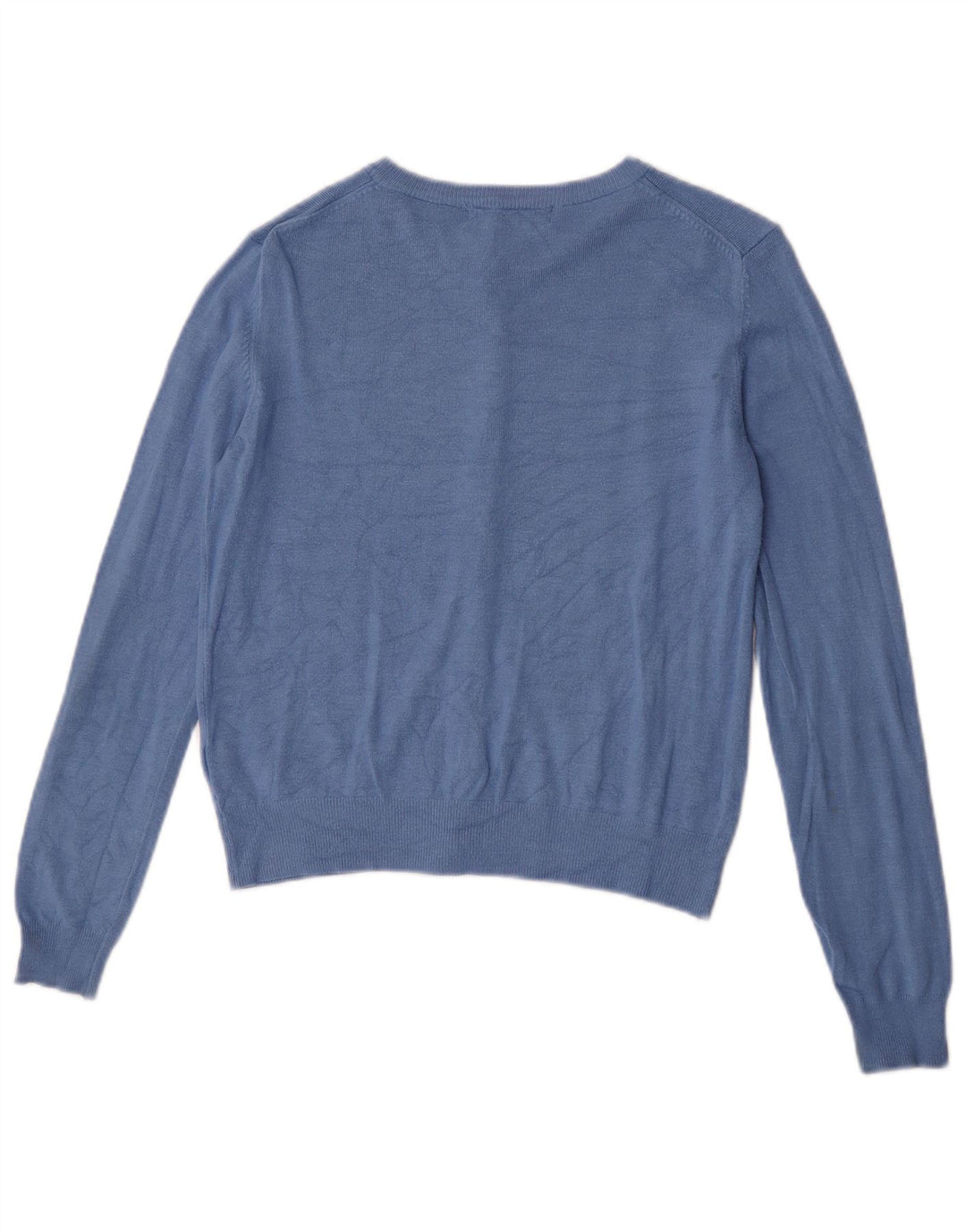 Marks & Spencer Γυναικεία ζακέτα Crop UK 10 Small Blue Viscose