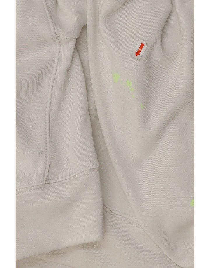 Γυναικεία κουκούλα με κουκούλα ADIDAS Oversized UK 10 Βαμβακερά μικρά