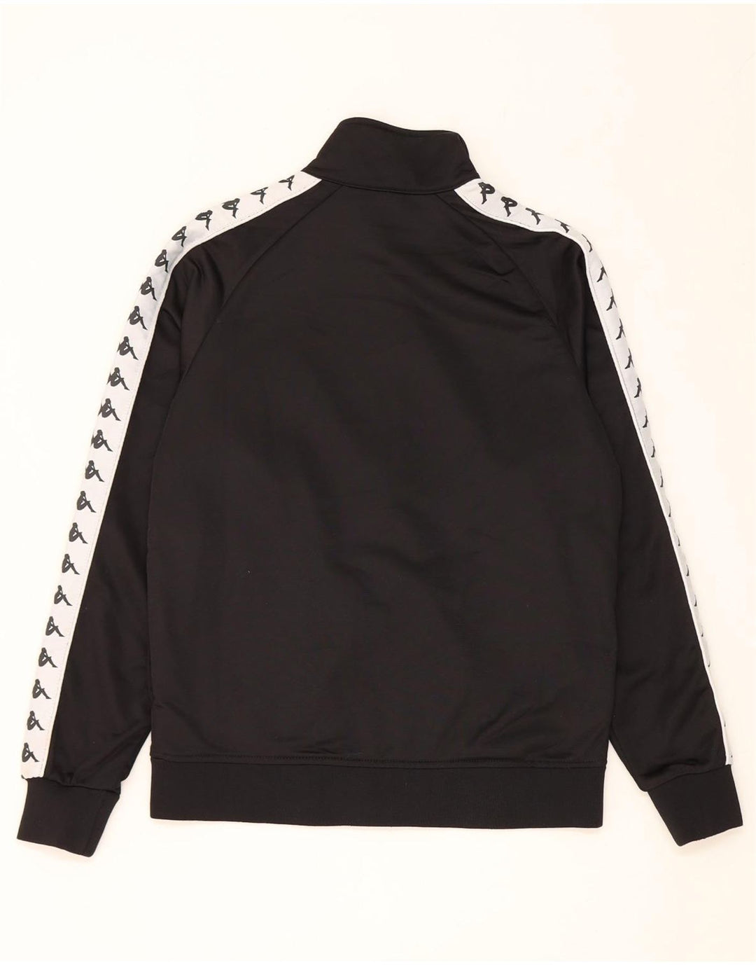 Ανδρική φόρμα φόρμας Kappa Top Jacket μεσαίου μαύρου χρώματος πολυεστέρας
