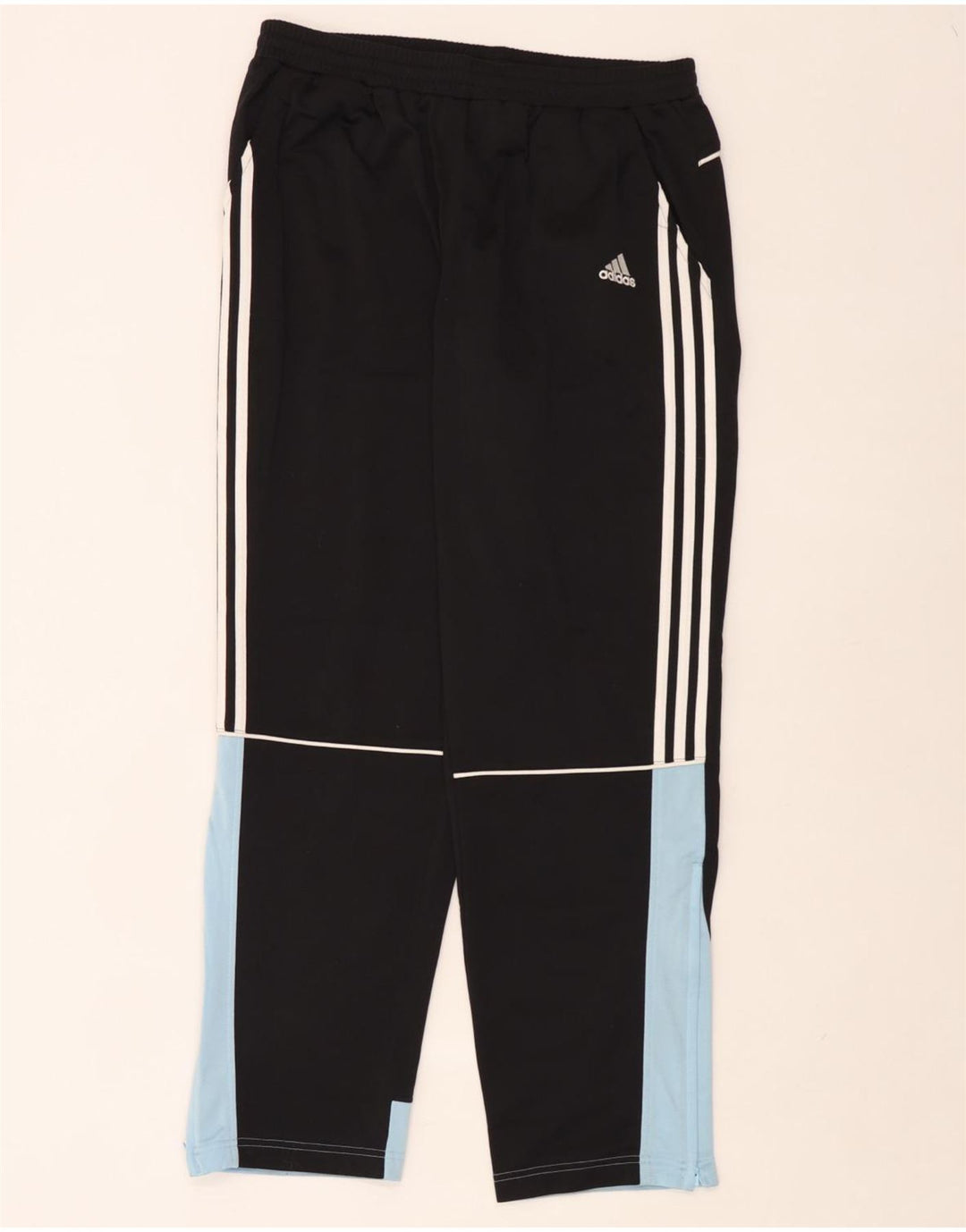 Ανδρική αθλητική φόρμα Adidas Παντελόνι UK 40/42 Medium Black Colorblock Polyester