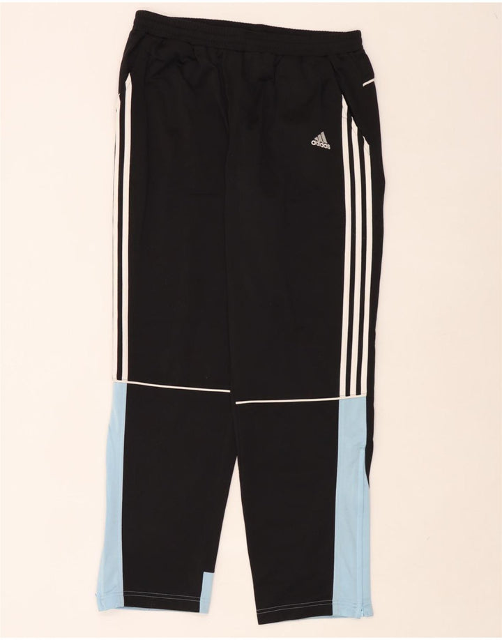 Ανδρική αθλητική φόρμα Adidas Παντελόνι UK 40/42 Medium Black Colorblock Polyester