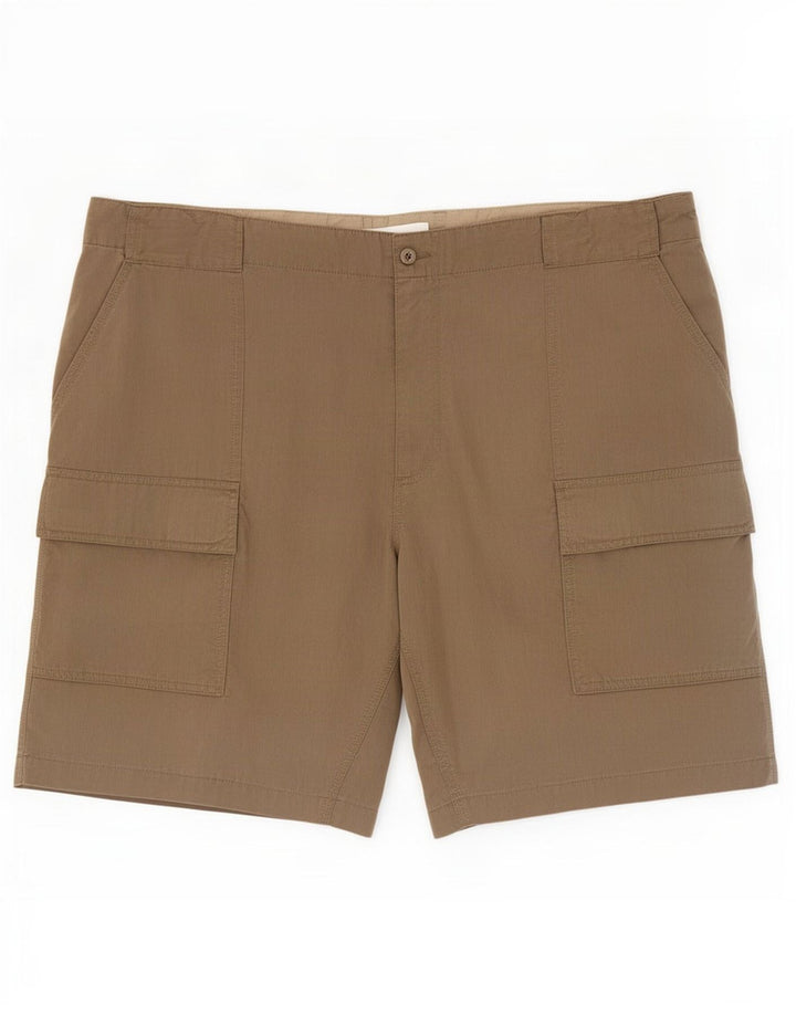 Marks & Spencer Ανδρικό σορτς Cargo 2XL W44 Καφέ Βαμβακερό