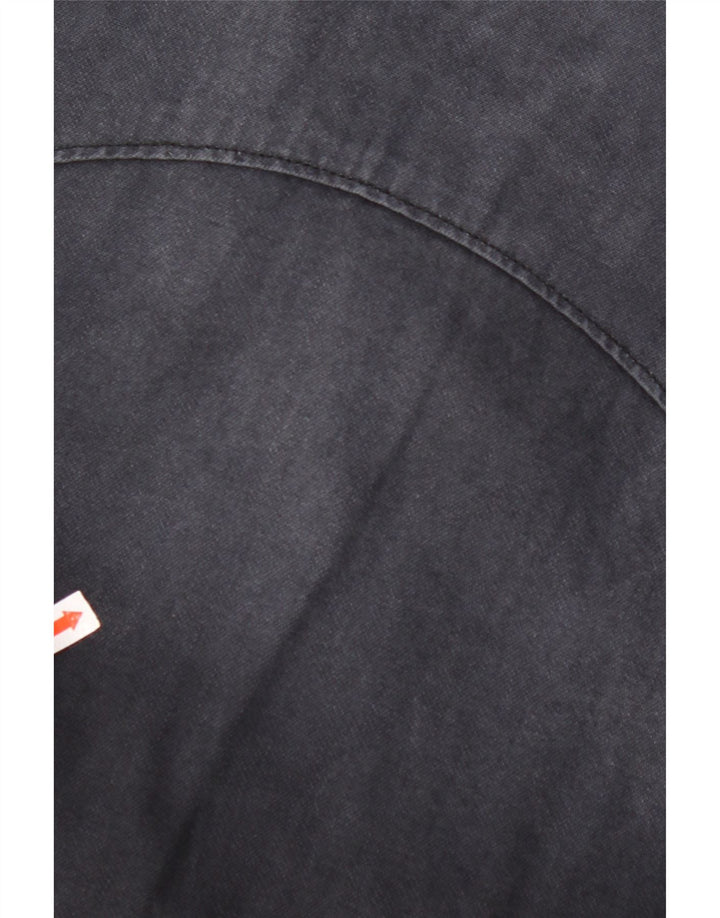 REPLAY Ανδρικό ένδυμα Βαμμένο Τζιν Πουκάμισο μεσαίου μπλε βαμβακερό