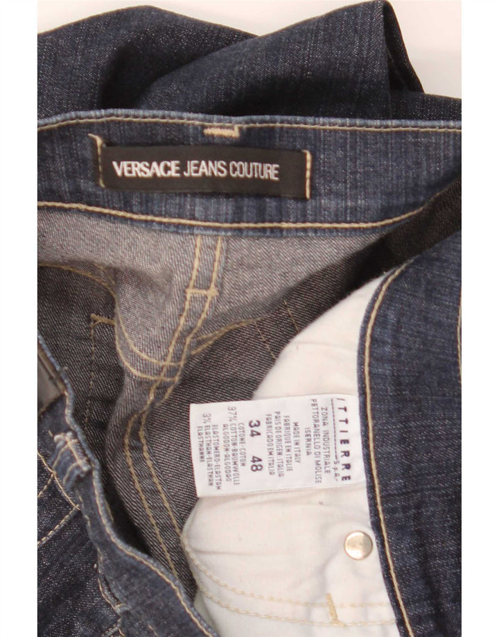 Ανδρικό τζιν Versace Ittierre Straight W34 L30 Navy Blue Cotton