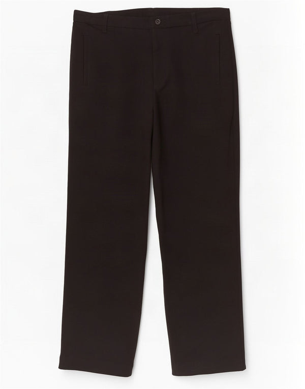 Marks & Spencer Γυναικείο ίσιο παντελόνι UK 14 Medium W34 L30 Μαύρο