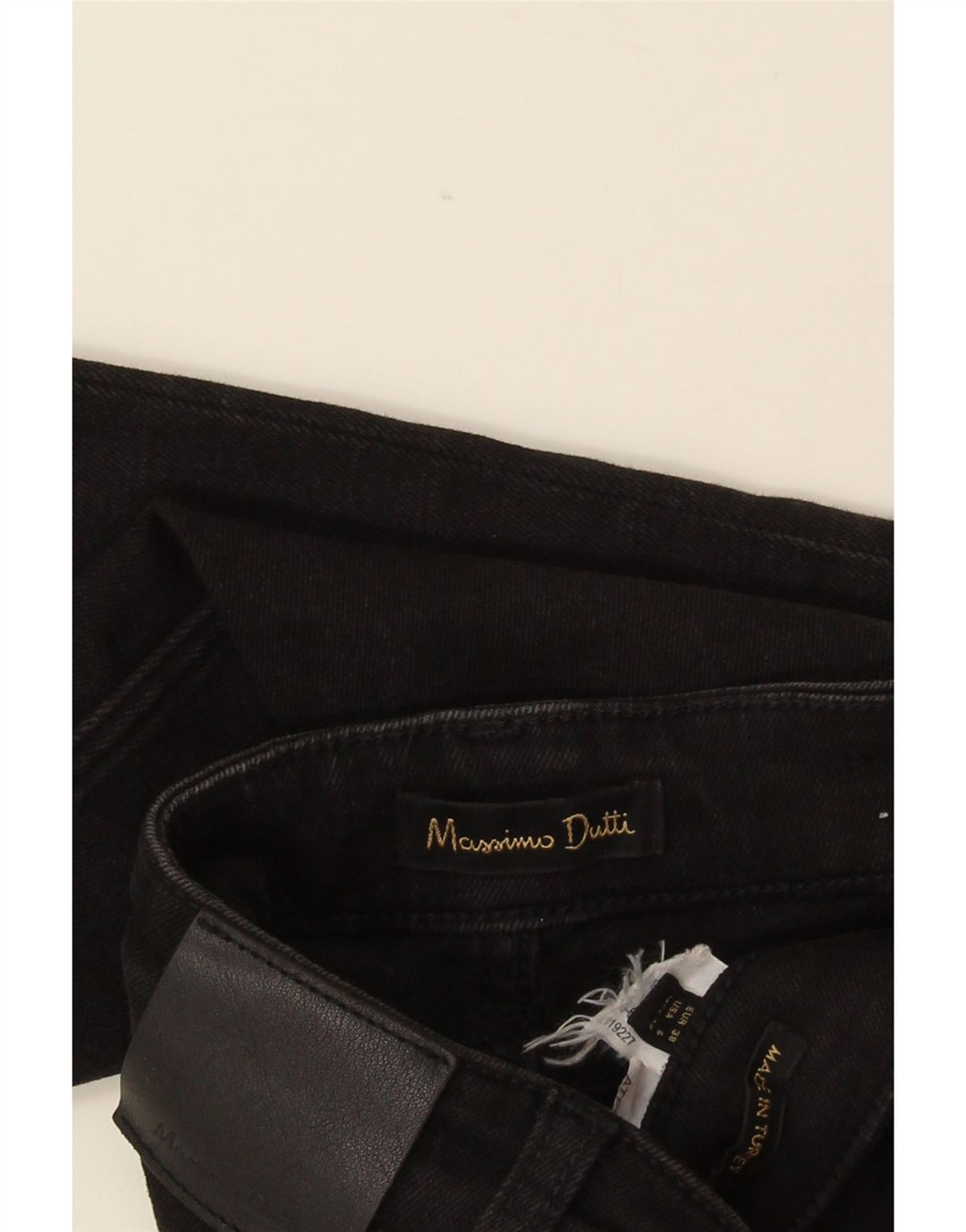 Massimo Dutti Γυναικείο Τζιν μποτάκι EU 38 Small W28 L32 Μαύρο