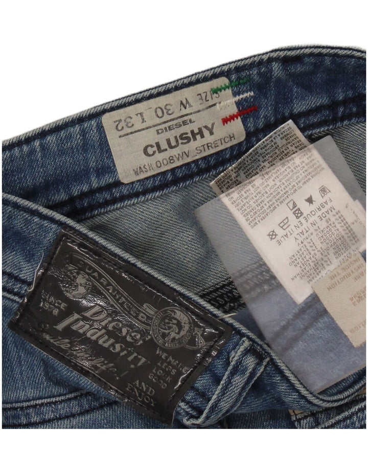 DIESEL Γυναικείο Clushy Slim Jeans W30 L29 Μπλε βαμβακερό