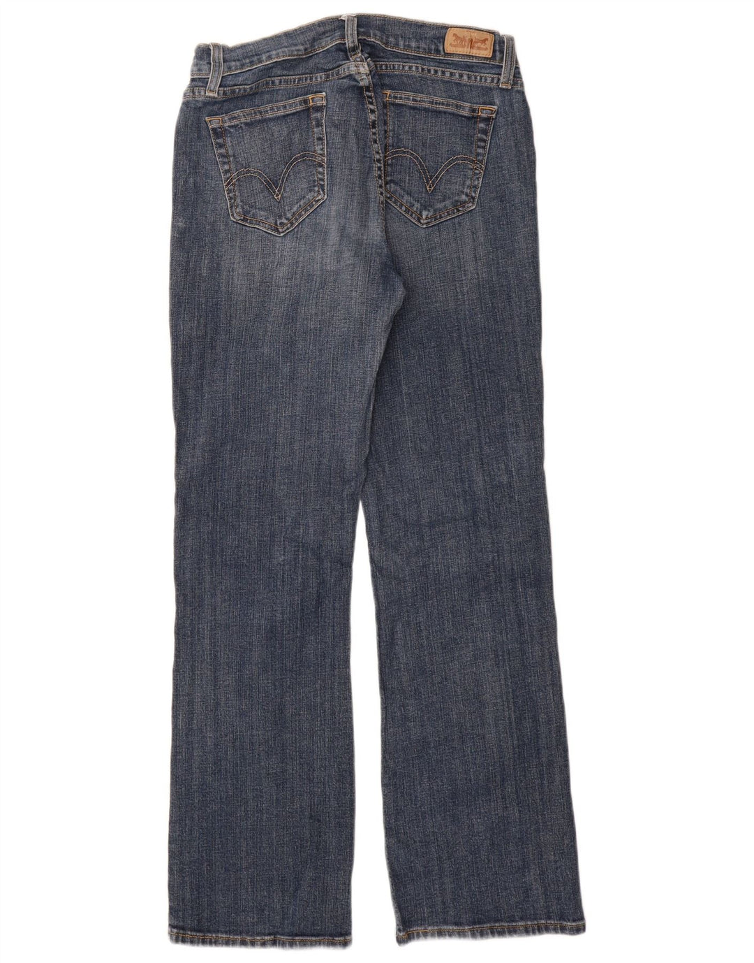 LEVI'S Γυναικείο ψηλόμεσο τζιν μποτάκι US 10 μεγάλο W30 L32 Μπλε βαμβακερό