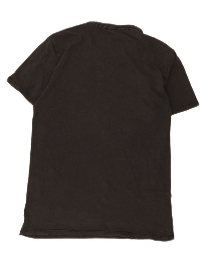 LEVI'S Mens Graphic T-Shirt Top Medium Black Vintage Levi's and Second-Hand Levi's from Messina Hembry 