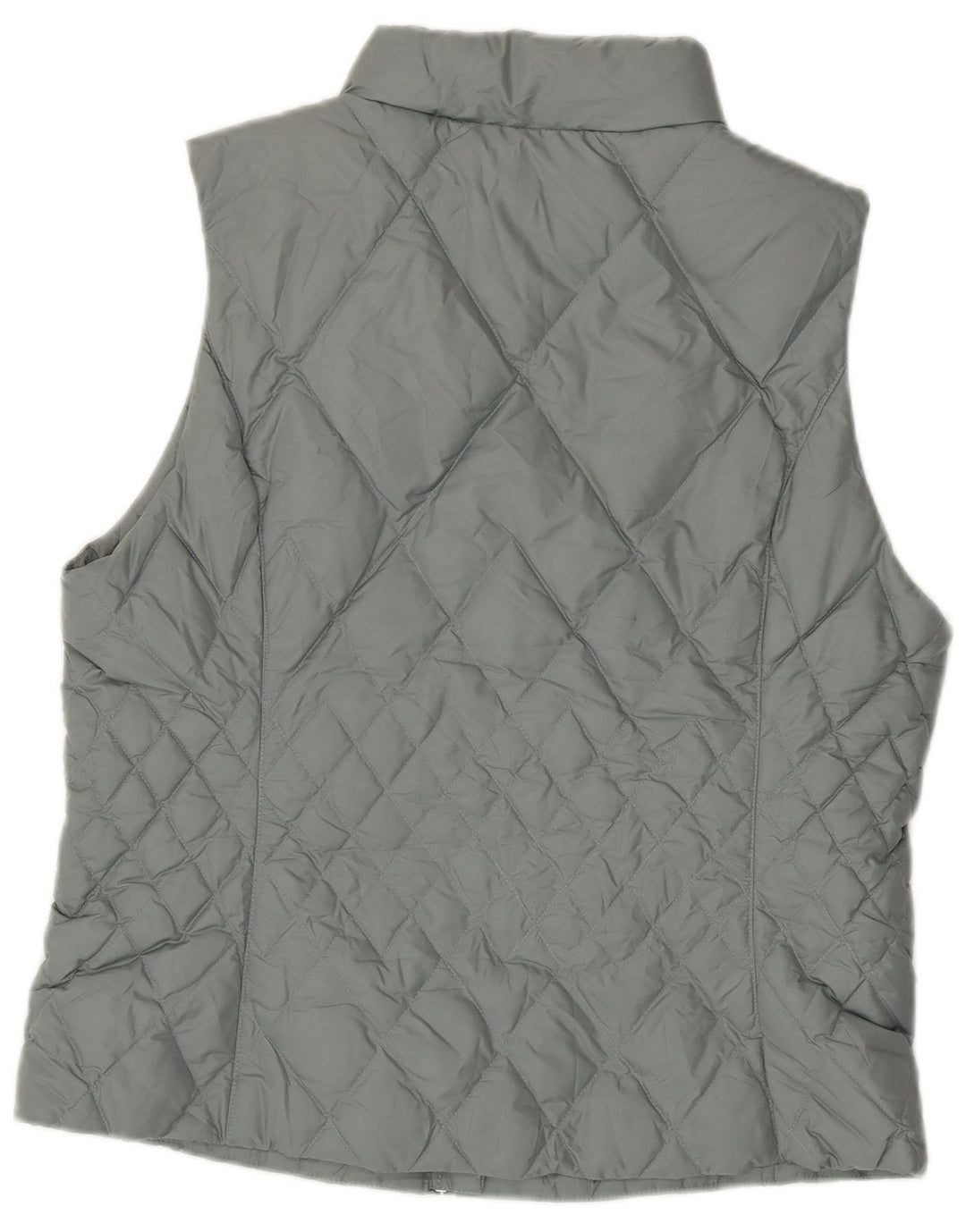 Eddie Bauer Γυναικεία padded Gilet UK 16 Large Blue Polyester