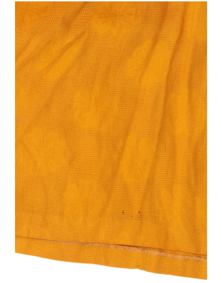 Vintage γυναικείο πουλόβερ μπλούζα EU 40 Medium Yellow Floral