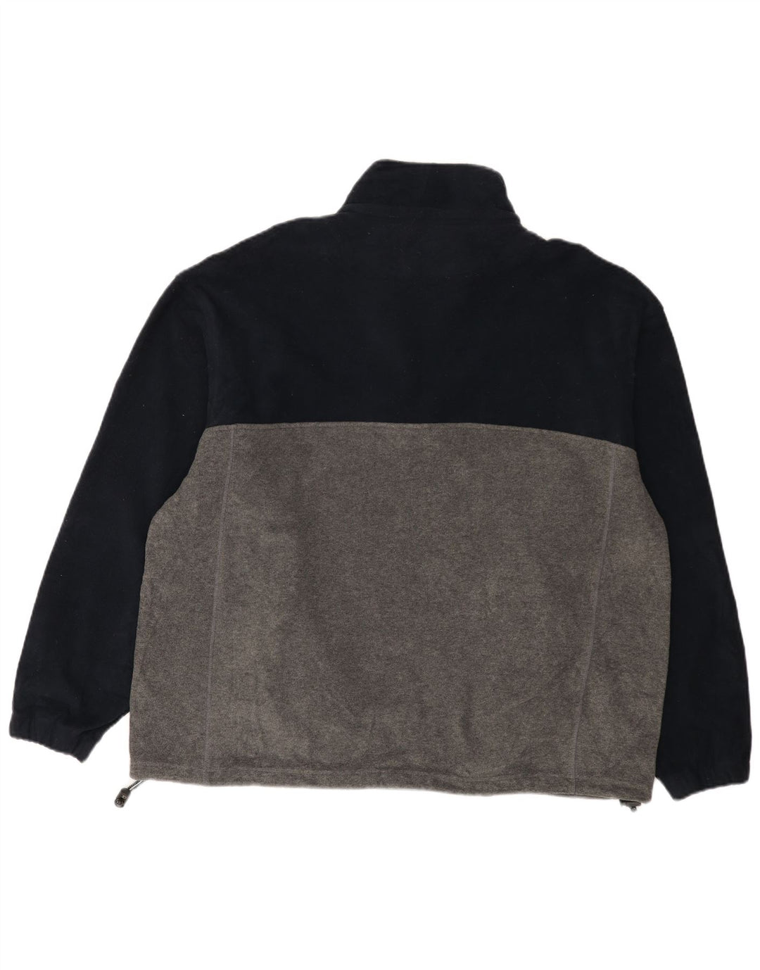 Champion Ανδρικό φερμουάρ Fleece Jumper XL Navy Blue Colorblock Πολυεστέρας