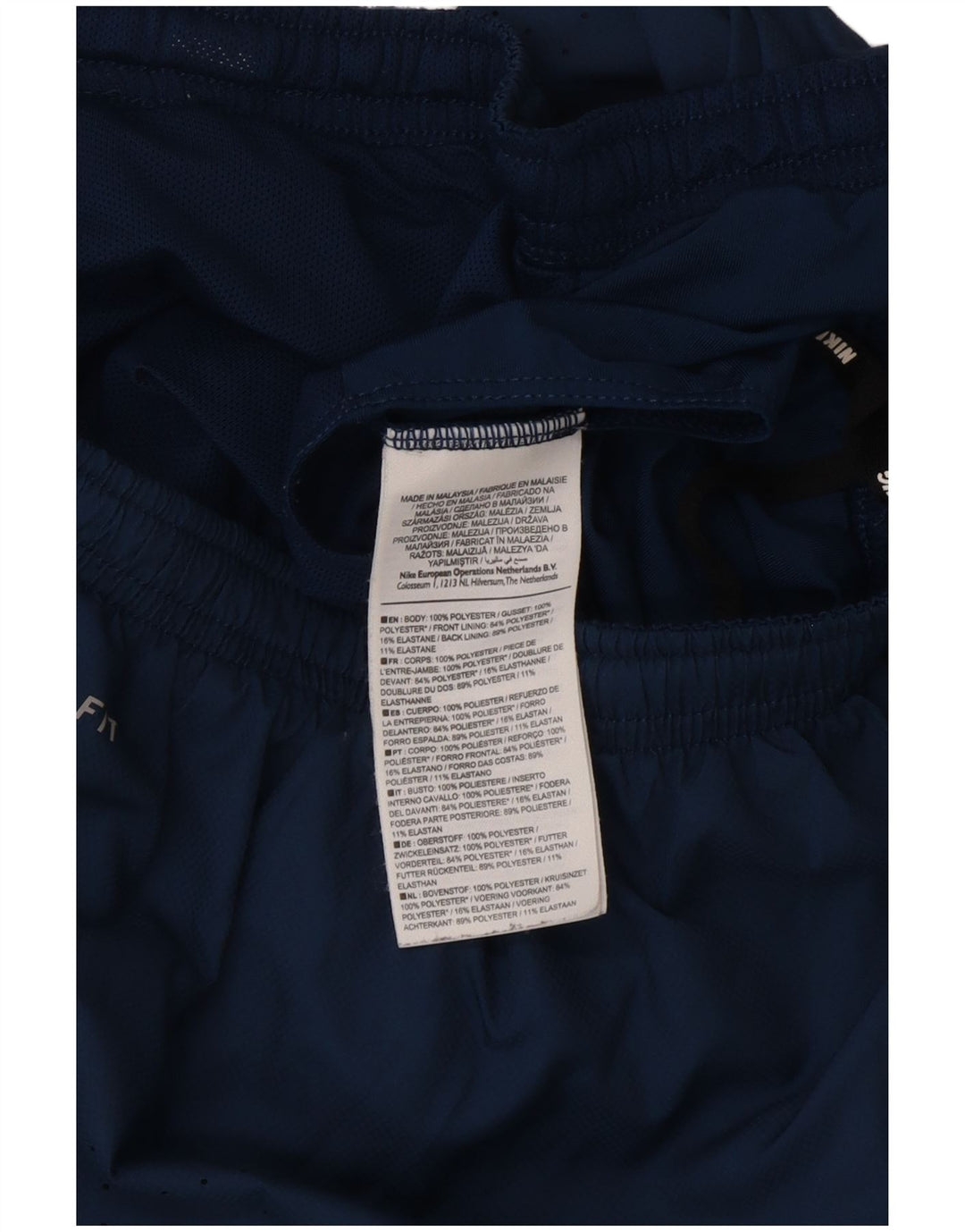 Ανδρικά αθλητικά σορτς Nike Regular Fit, μεσαίου μπλε χρώματος, πολυεστερικά αθλητικά