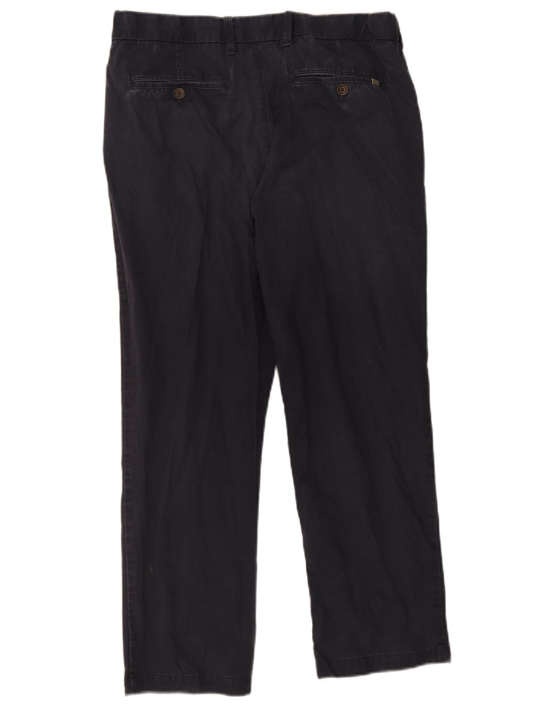 Marks & Spencer Ανδρικό κανονικό παντελόνι Chino W34 L29 Navy Blue Cotton