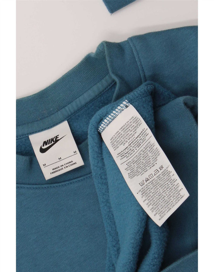 Ανδρικό γραφικό φούτερ Nike Jumper με μεσαίο μπλε χρώμα