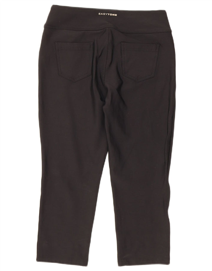 Reebok Γυναικείο Παντελόνι Capri W28 L19 Μαύρο νάιλον