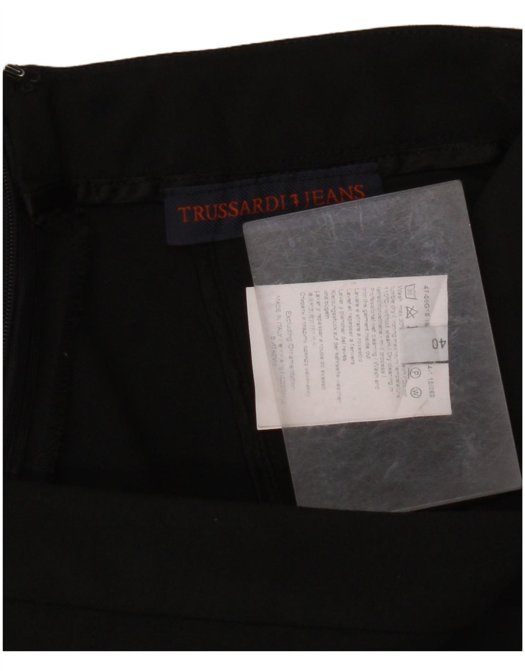 TRUSSARDI Γυναικεία Pencil Φούστα IT 40 Small W26 Black Polyester