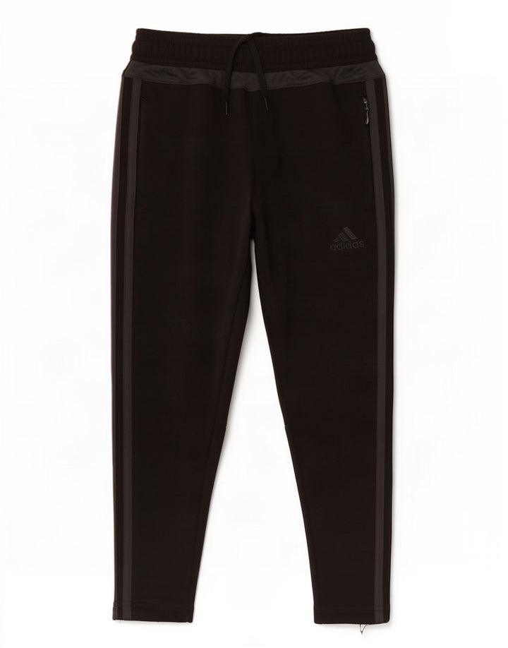 Παντελόνι αθλητικής φόρμας Adidas Boys Climacool 7-8 ετών Μαύρο Πολυεστέρα
