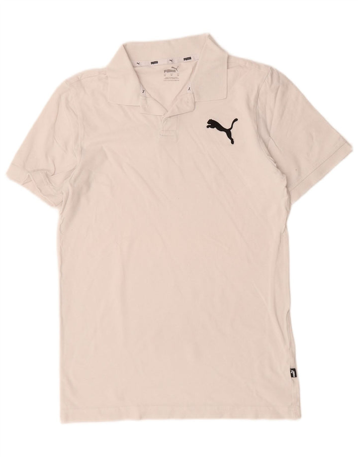 Puma Ανδρικό πουκάμισο Polo XS Λευκό βαμβακερό