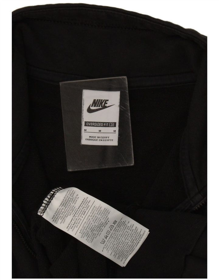Γυναικείο φούτερ με γραφικό φερμουάρ Nike Jumper UK 14 Μεσαίο μαύρο