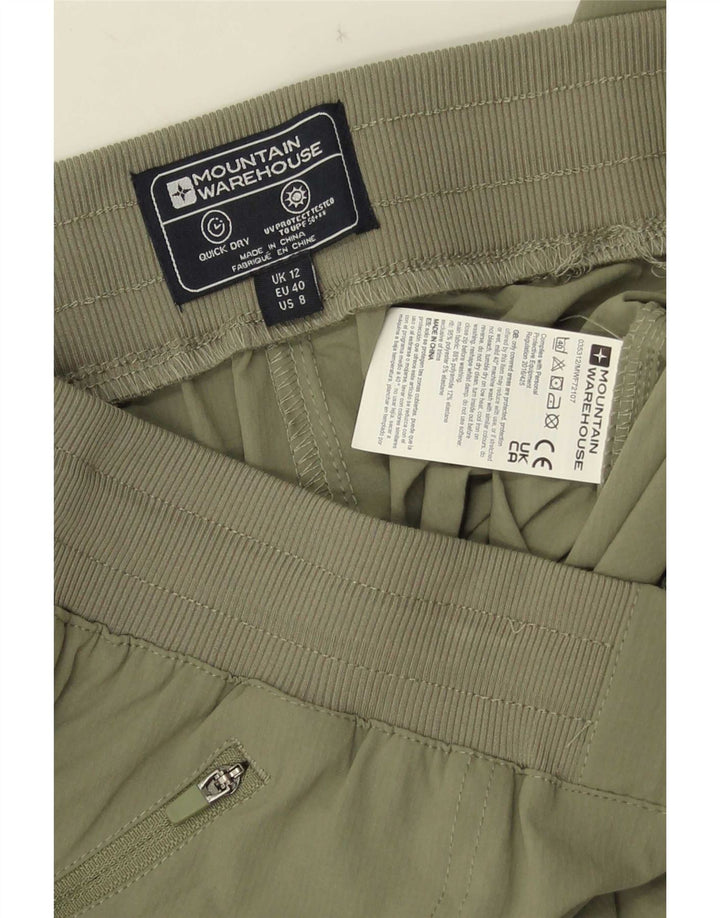 Mountain Warehouse Γυναικείο Παντελόνι Capri UK 12 Medium W30 L21 Khaki