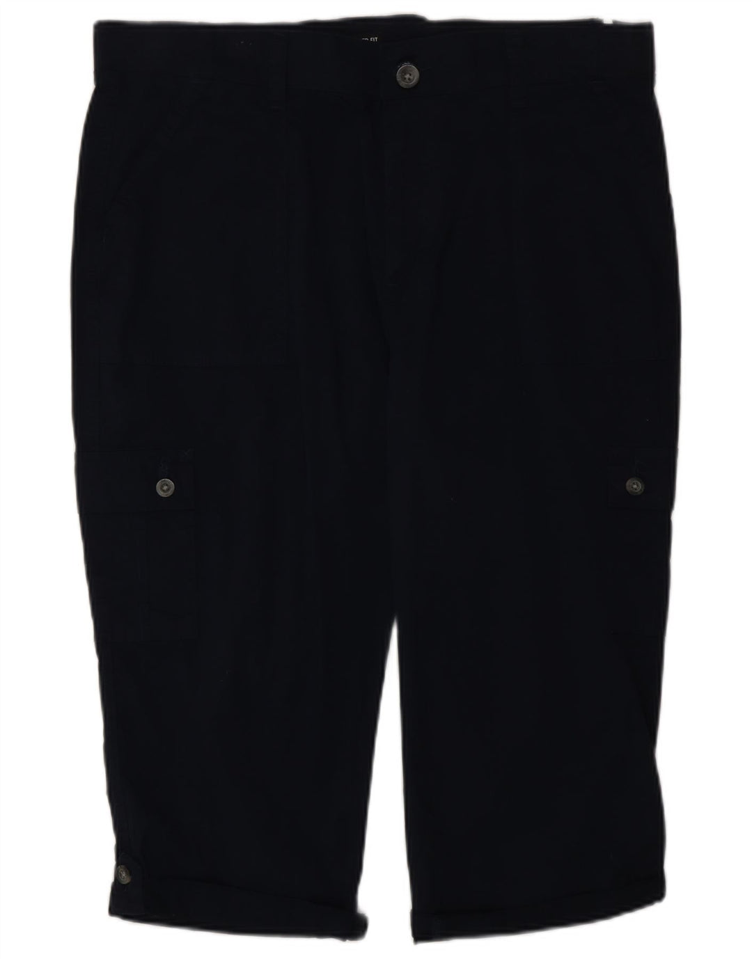 Lee Γυναικείο παντελόνι Cargo Capri US 16 2XL W38 L19 Navy Blue Cotton