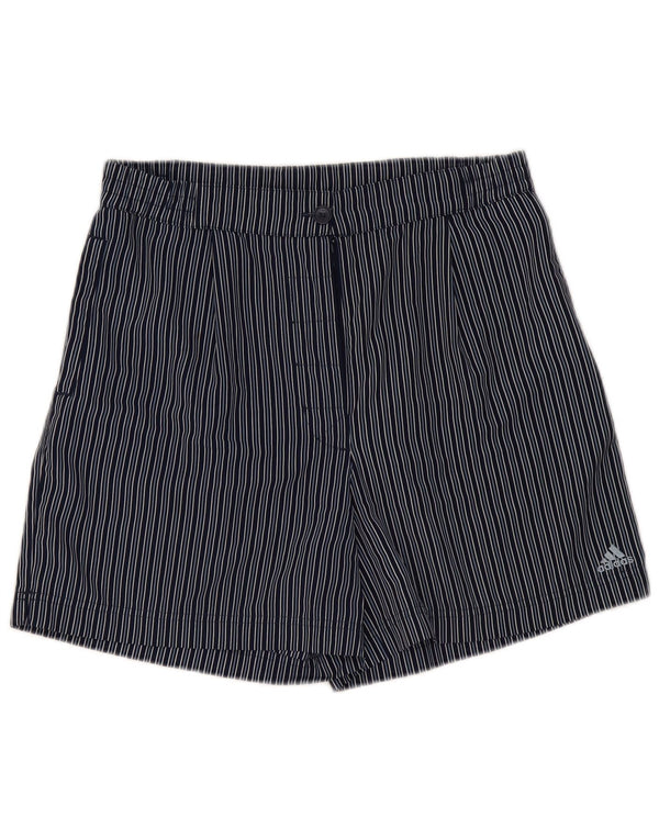 Γυναικείο σορτς Chino ADIDAS UK 16 Large W32 Navy Blue ριγέ πολυεστέρας