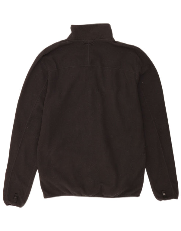The North Face Mens Liner Fleece Jacket UK 36 Small Black Polyester