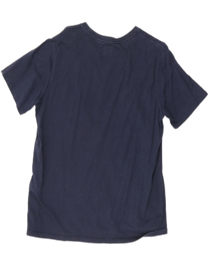 LEVI'S Mens Standard Fit T-Shirt Top Large Navy Blue Cotton Vintage Levi's and Second-Hand Levi's from Messina Hembry 