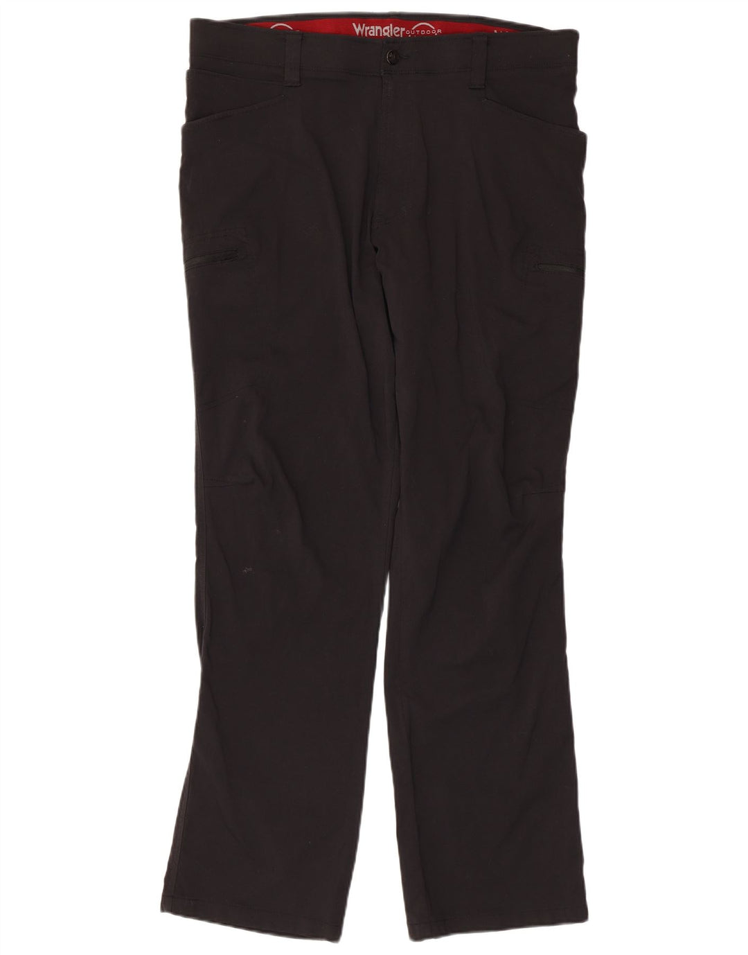 Ανδρικό ίσιο παντελόνι WRANGLER Cargo W36 L32 Μαύρο νάιλον