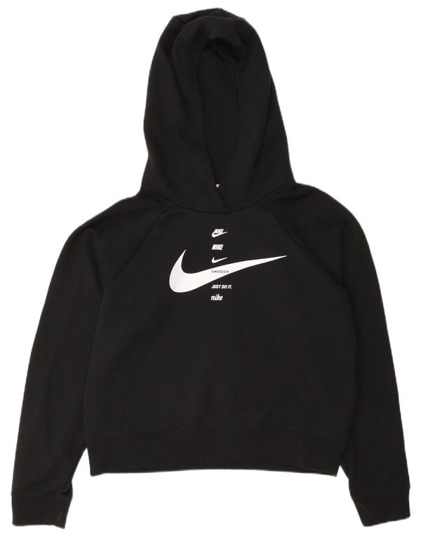 Nike γυναικεία κουκούλα με κουκούλα με κουκούλα μεγάλου μεγέθους, Crop, UK 10 Μικρά βαμβακερά