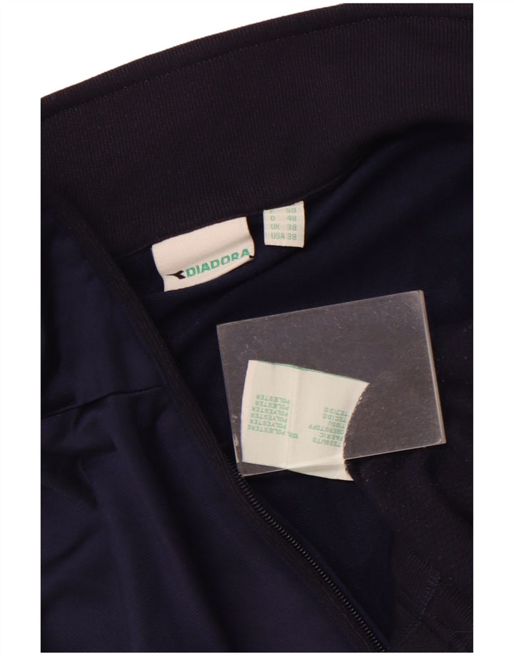 Ανδρική φόρμα Diadora Top Jacket UK 38 Medium Navy Blue Colourblock