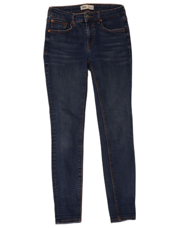 Zara Γυναικείο Skinny Jeans EU 38 Small W28 L29 Blue