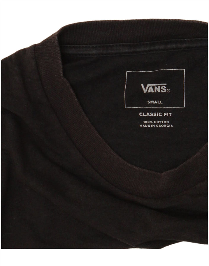 Ανδρικό T-Shirt Vans Classic Fit Top Μικρό μαύρο βαμβακερό